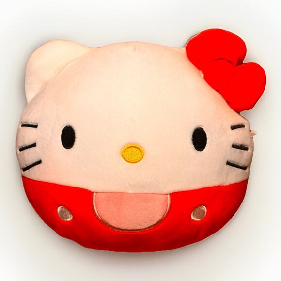 Hello Kitty Squishmallow Red Outfit Plush 2022 Sanrio - Picture 1 of 3